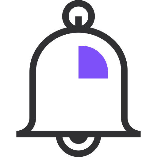 Bell, call, notification, remind, essential, support icon