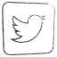 Social Media Round Corner Icons Hand Drawn icon 64x64