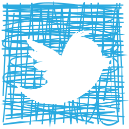 Media, pen, sketch, social, twitter icon
