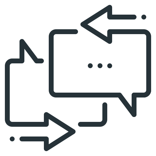 Bubble, chat, communication, feedback, message, network icon