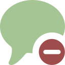 Bubble,Chat,Comment,Delete,Message,Remove,Talk