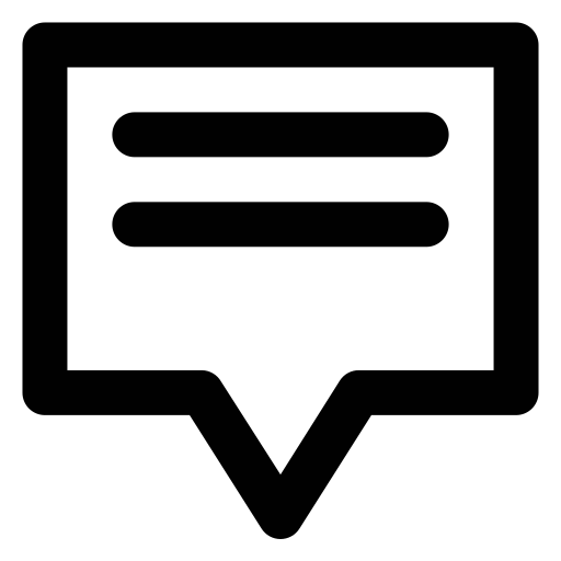 Bubble, chat, mail, message, notice, notification, talk icon