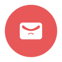 Hotmail,Modern,Mail,Circular,Email,Red,Gmail