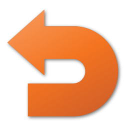 Red, undo icon