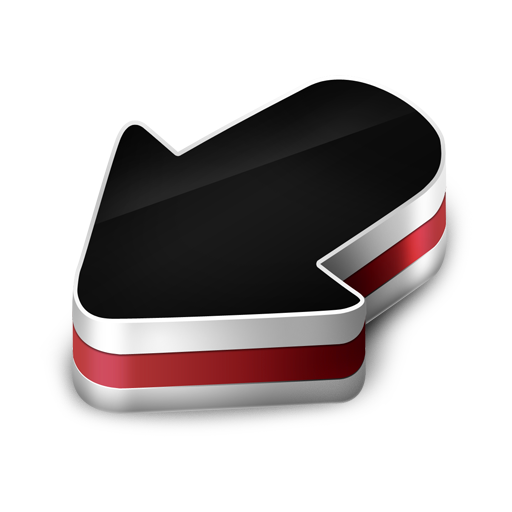 Arrow, red icon