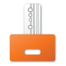 Key, red icon