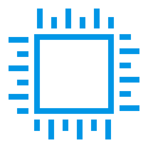 Cpu, desktop, device, electronics, hardware, intel, processor icon