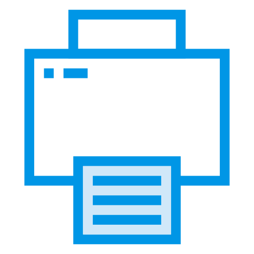 Computer, document, electronics, equipment, print, printer, printing icon