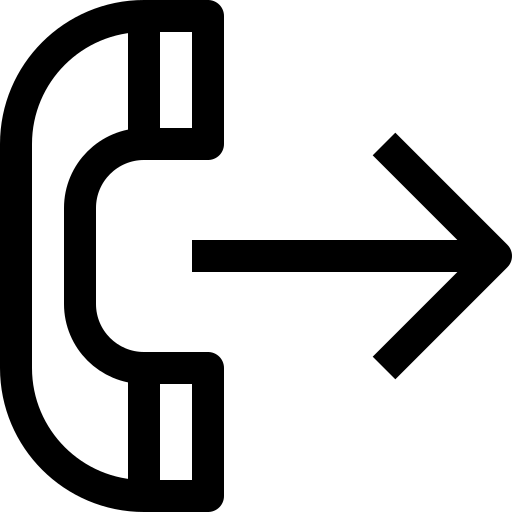 Ui, essential, app, call, phone icon