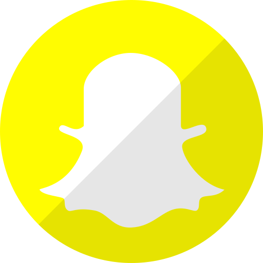 Phone, snapchat, message icon