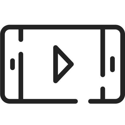 Business, management, marketing, phone, play icon