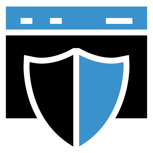 Hosting, security, service, web icon