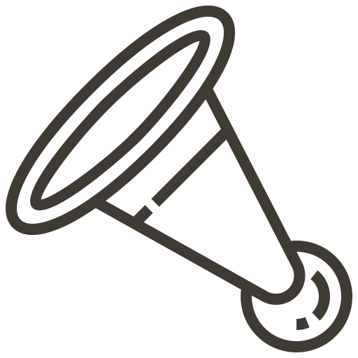 Accessories, automobile, car, horn, service, sound icon