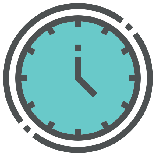 Alarm, clock, date, stopwatch, time, timer, watch icon