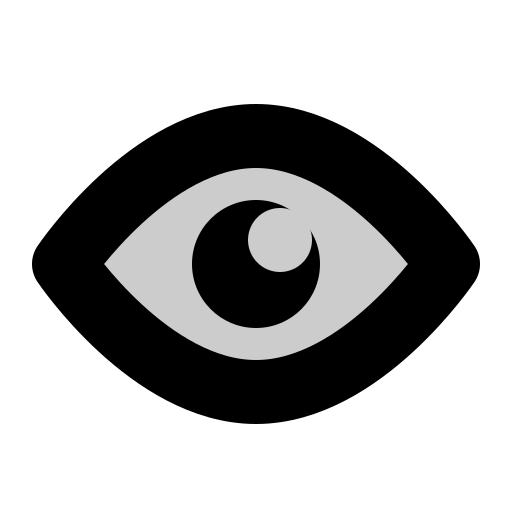 Eye, look, see, view, viewable, watch icon