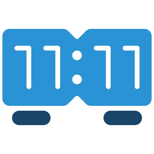 Clock, timekeeper, timer, watch icon