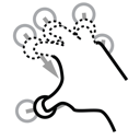 Open Source Gesture Library icon 64x64