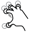 Open Source Gesture Library icon 64x64