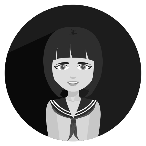 Chool, girl, lady, nerd, school icon