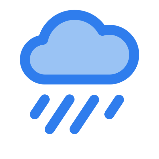 Cloud, drop, forecast, rain, rainy, water, weather icon