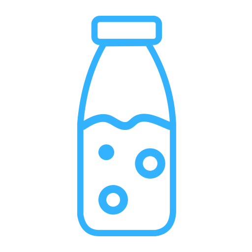 Bottle, of, water, ocean, drop icon
