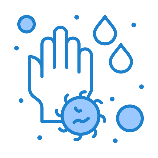 Drop, hand, soap, wash, water icon
