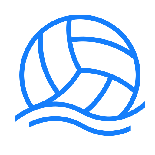 Water, volleyball icon