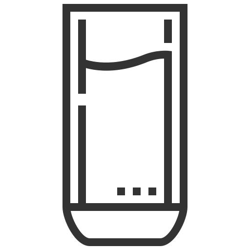 Glass, water, beverage, drink icon