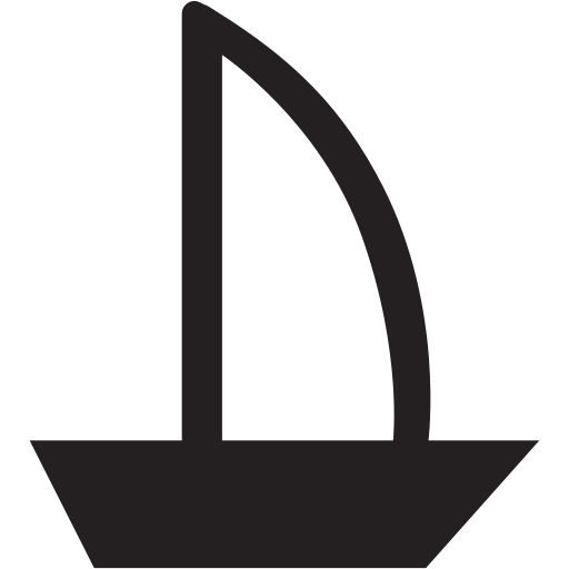 Boat, boatyard, transportation, water icon