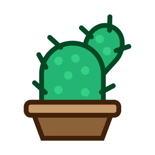 Cactus, furniture, nature, plant, tree icon