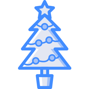 Christmas, tree, xmas icon