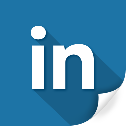 Linkedin, bubble, circle, communication, gloss, professional, talk icon