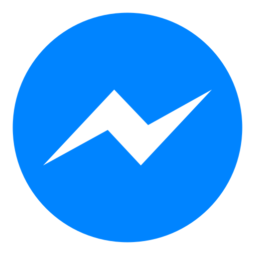 Bolt, chat, facebook, message, messenger, social, text icon