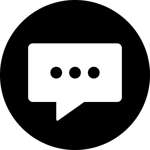 Chat, chatting, circle, comment, message, messaging icon