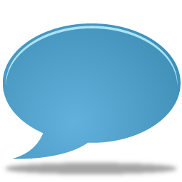 Bulb, chat, talk icon