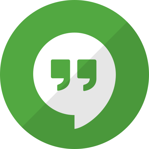 Hangouts, chat, communication, message, talk icon