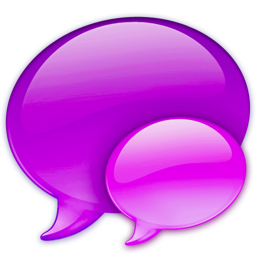 Balloon, chat, pink, references, talk icon