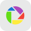 Social var 1 Flat icon 64x64