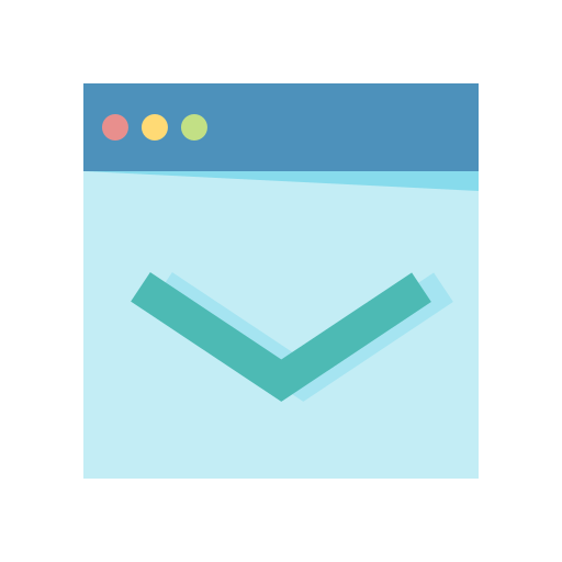 App, landing, optimization, page, web icon
