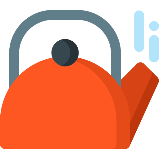 Kettle, beverage, drink, glass, teakettle, water icon