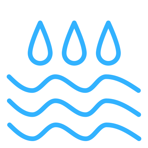 Wave, rainy, water, drink, drop icon