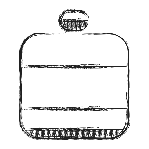 Camp, camping, canteen, water icon