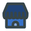 Business and Management (Filled Outline) icon 64x64