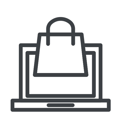 Laptop, buy, market, shopping, shop, ecommerce, store icon