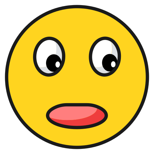 Shockedemoji, emote, emoticon, emoticons icon