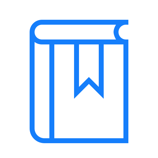 Book, bookmark icon