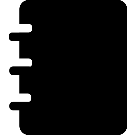 Notebook, education, diary, book icon