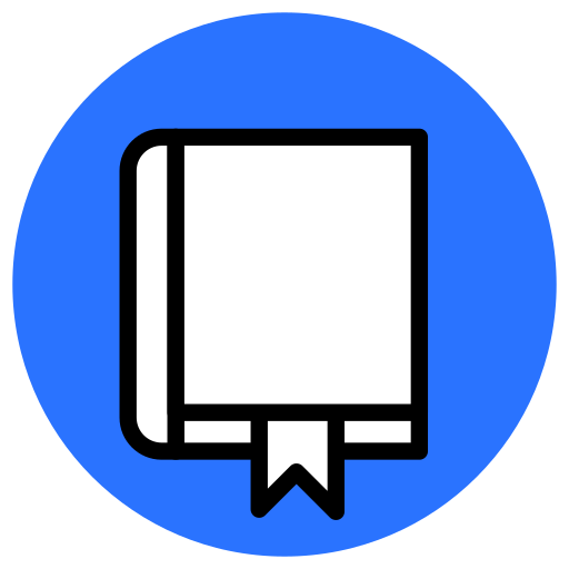 Book, bookmarked, law, education, justice, library, study icon