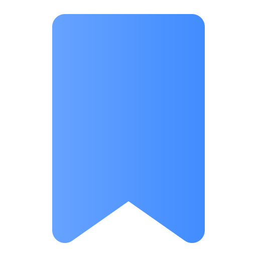 Bookmark, favorite, book, library icon