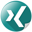 Xing,Book,Email,Logo,Open,Shuffle,Square